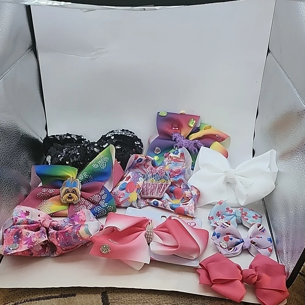 Jojo Siwa Bows 7 Large 2 Small